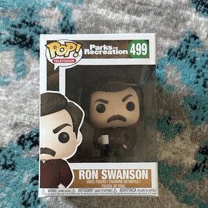 Funko Pop Parks and Recreation Ron Swanson Figure